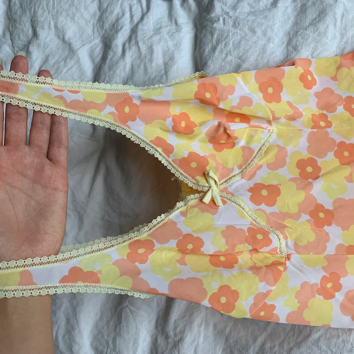 Blommig klänning - 90