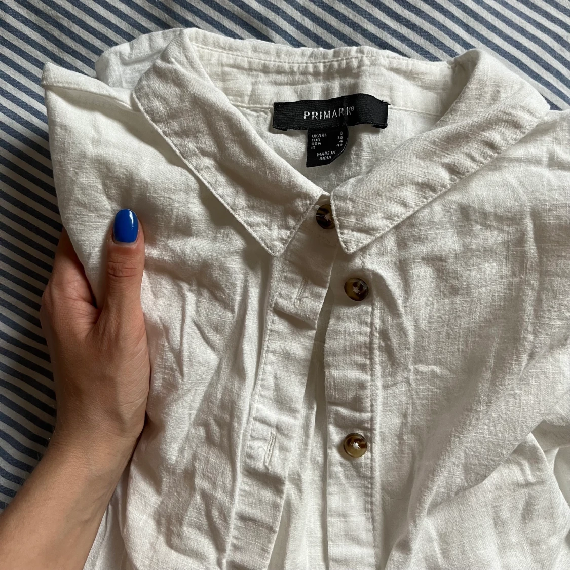  Oversized linneskjorta - 90