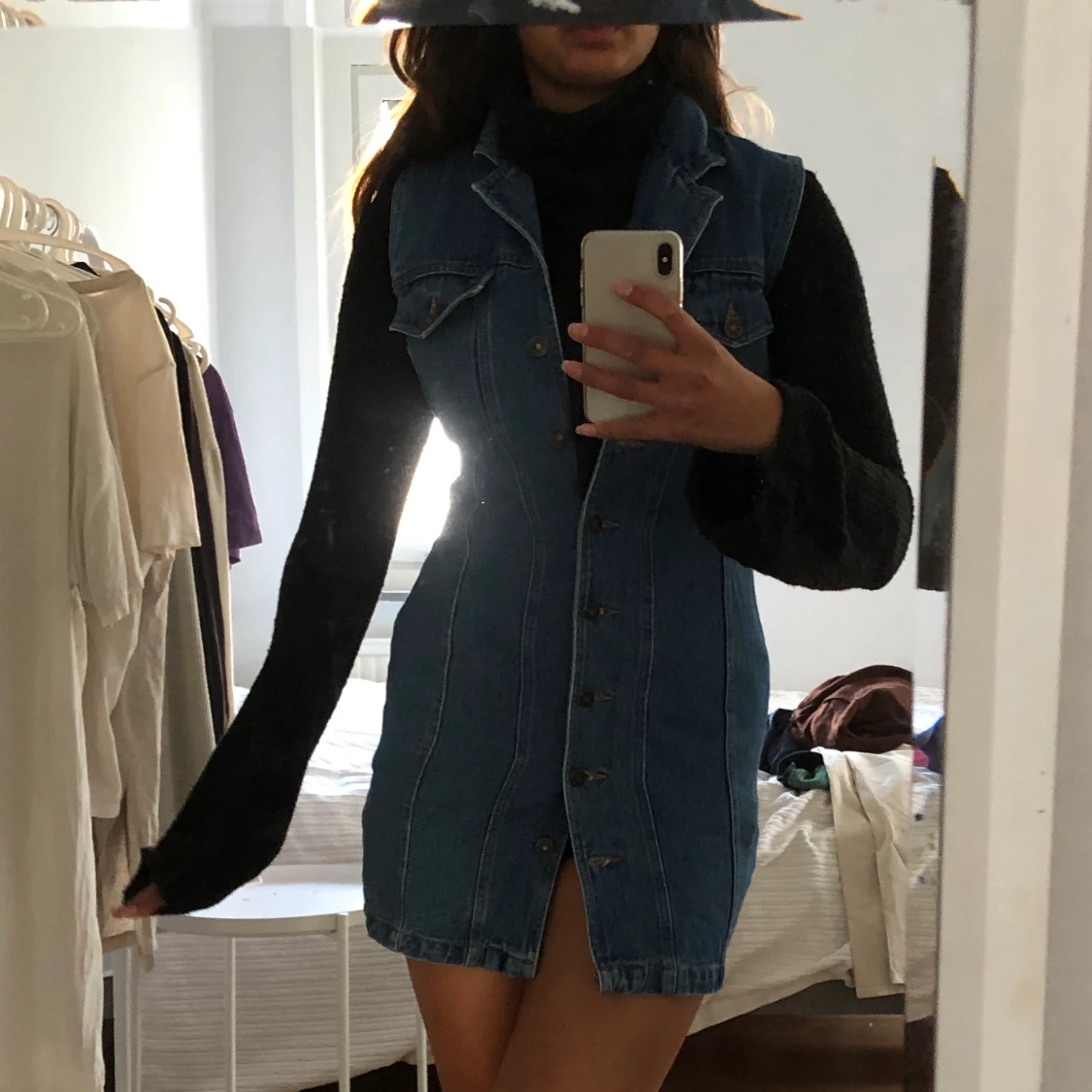 Jeans klänning/väst  - 91