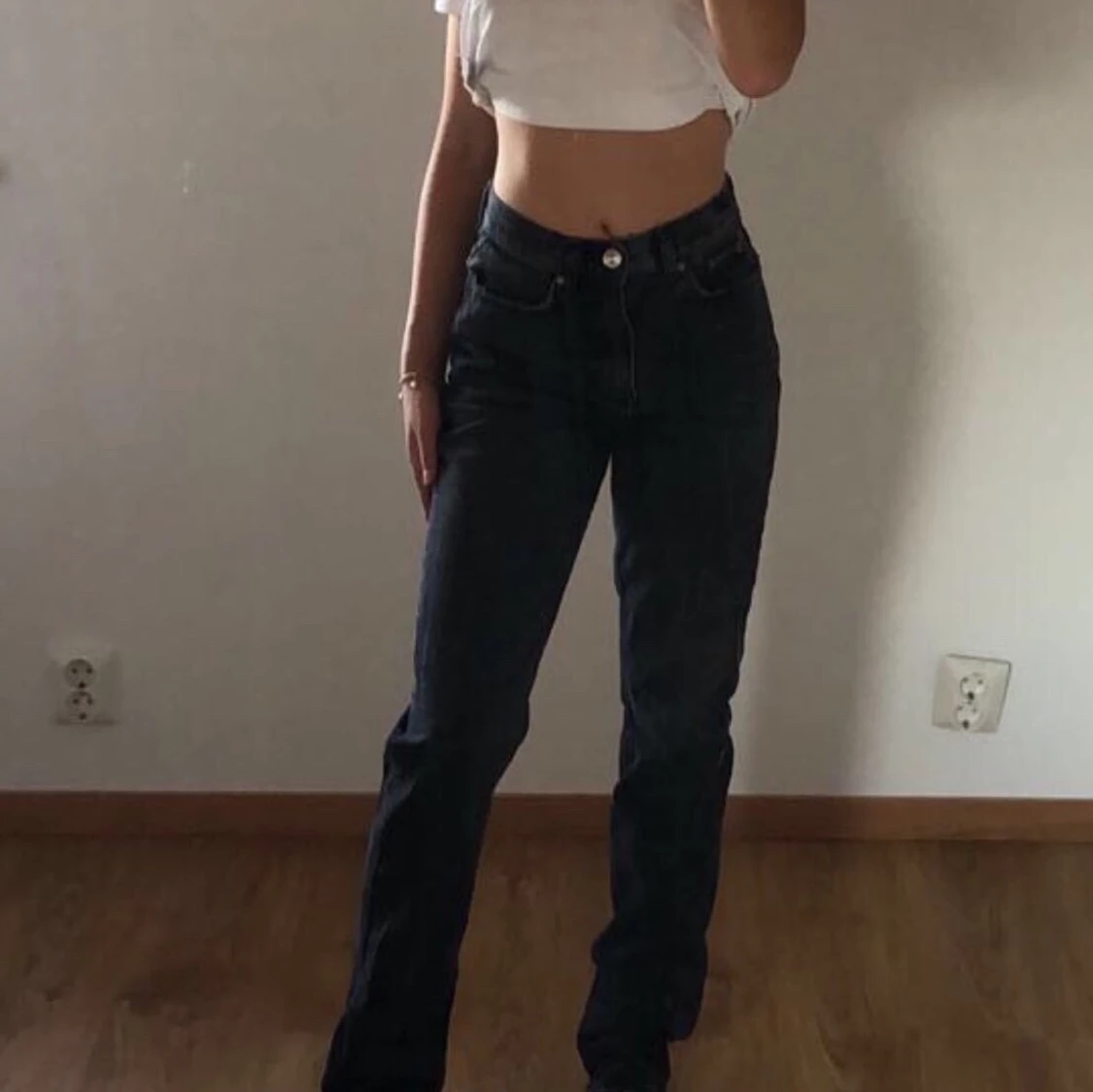 Svarta jeans 