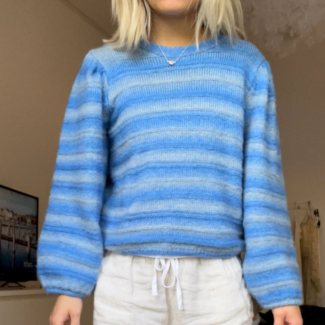 Stickad tröja  - 90