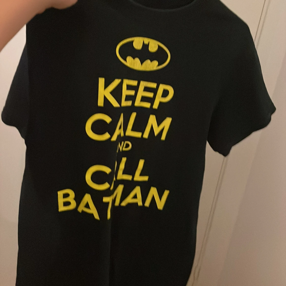 Svart tröja med Batman tryck 