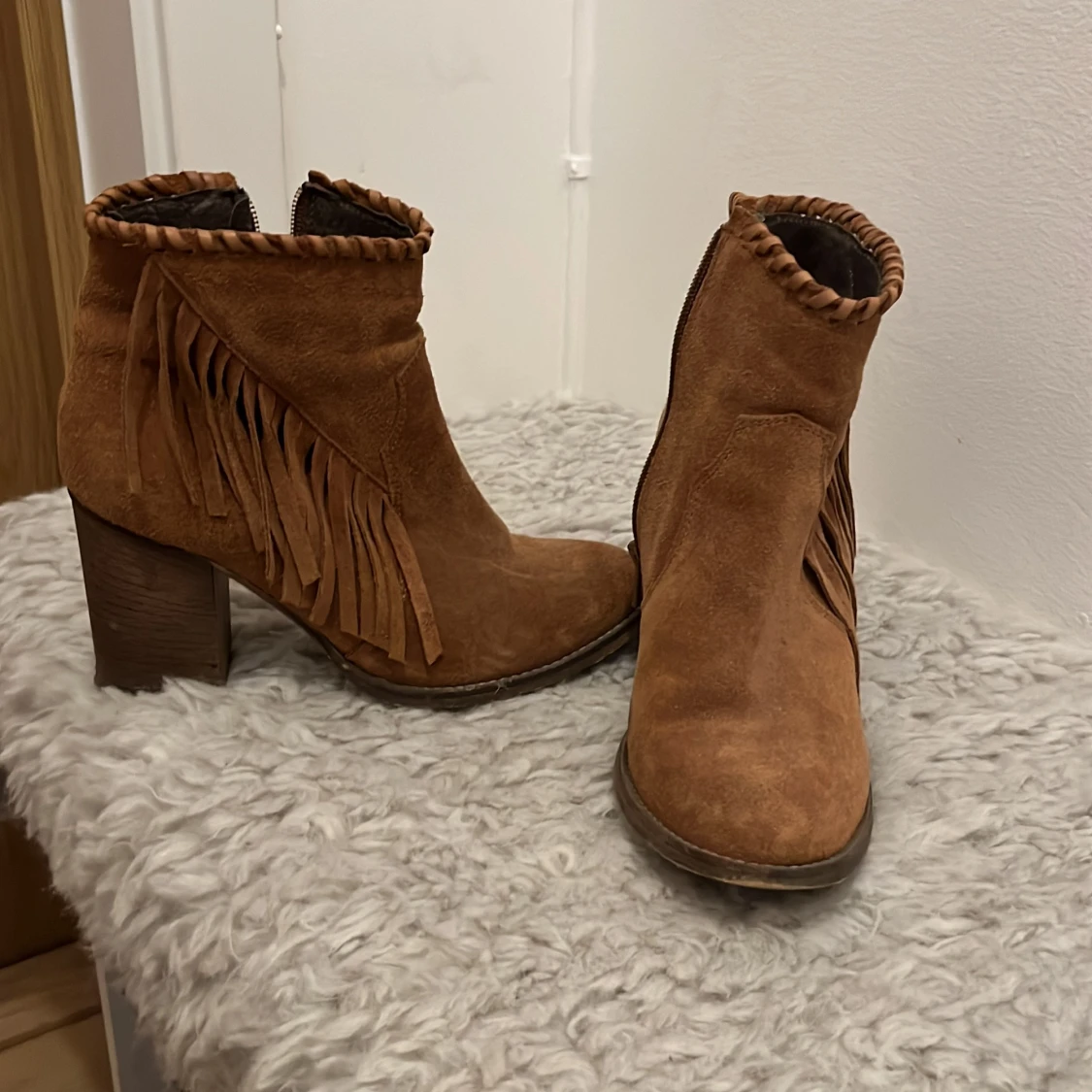 Mockastövletter i congac med fransar - 90