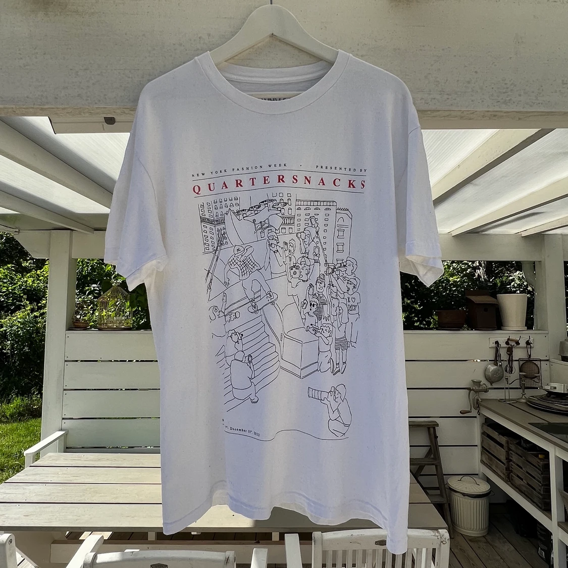 Quartersnacks t-shirt