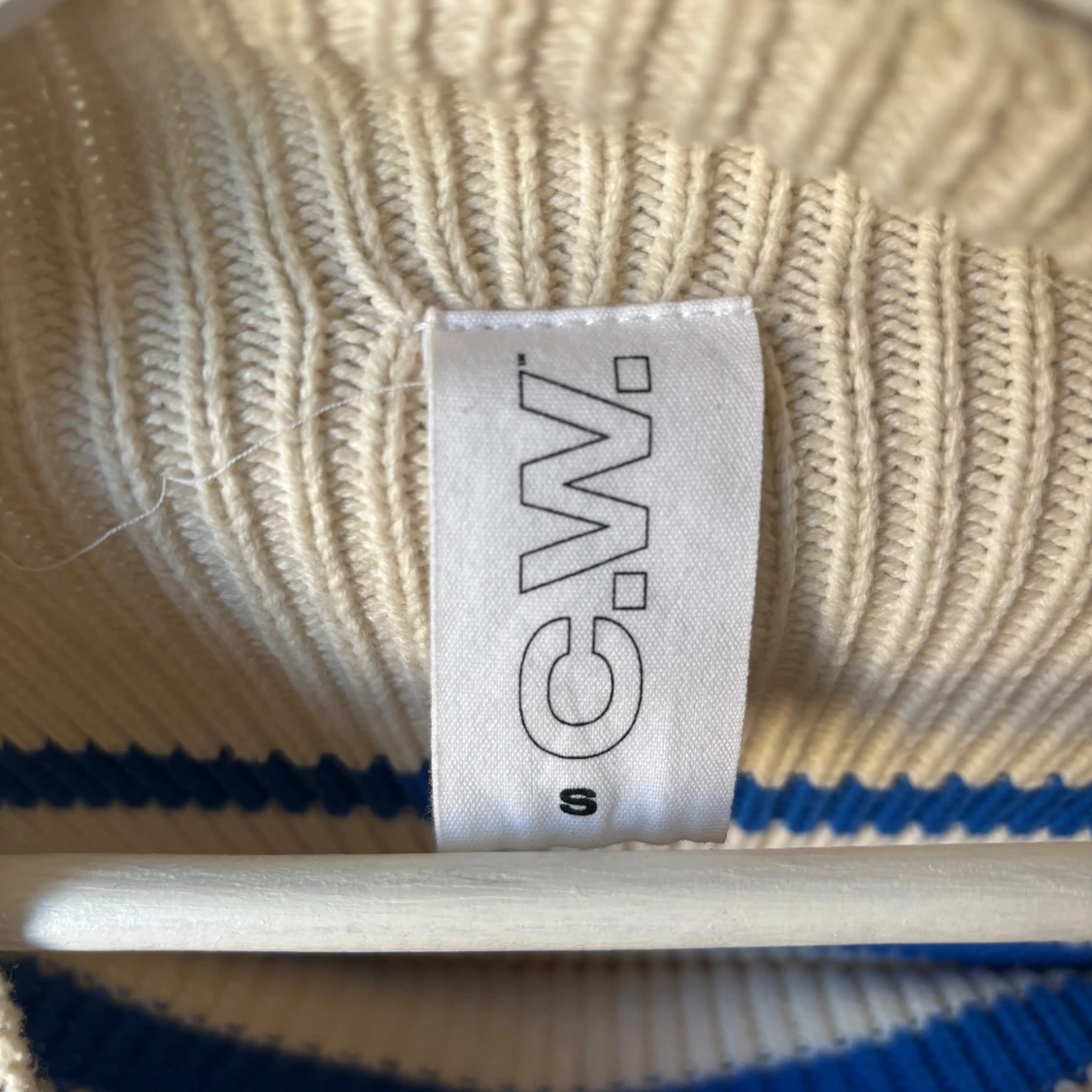 Randig stickad tröja från C.W. - 2