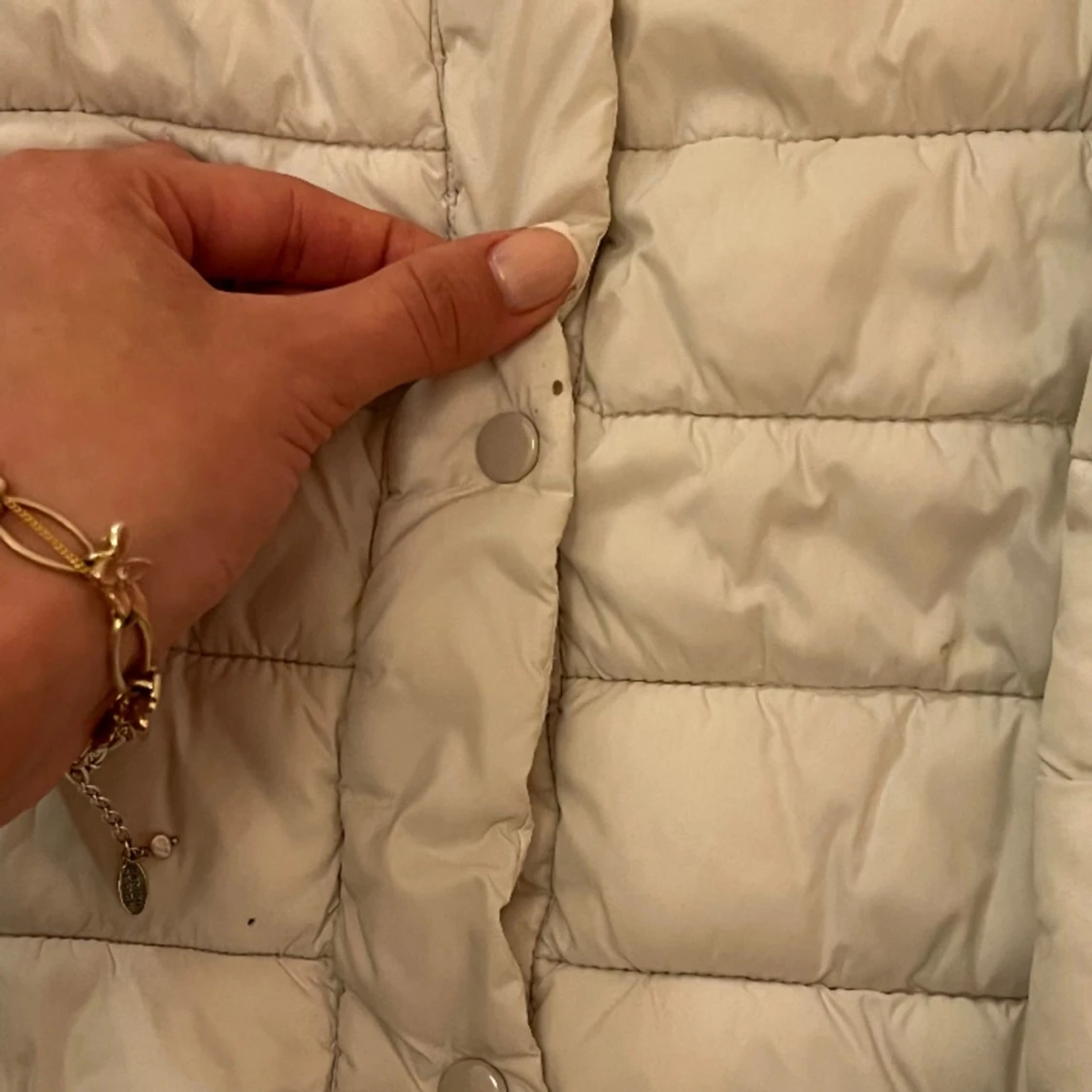 Trekvartsärmad jacka beige - 91