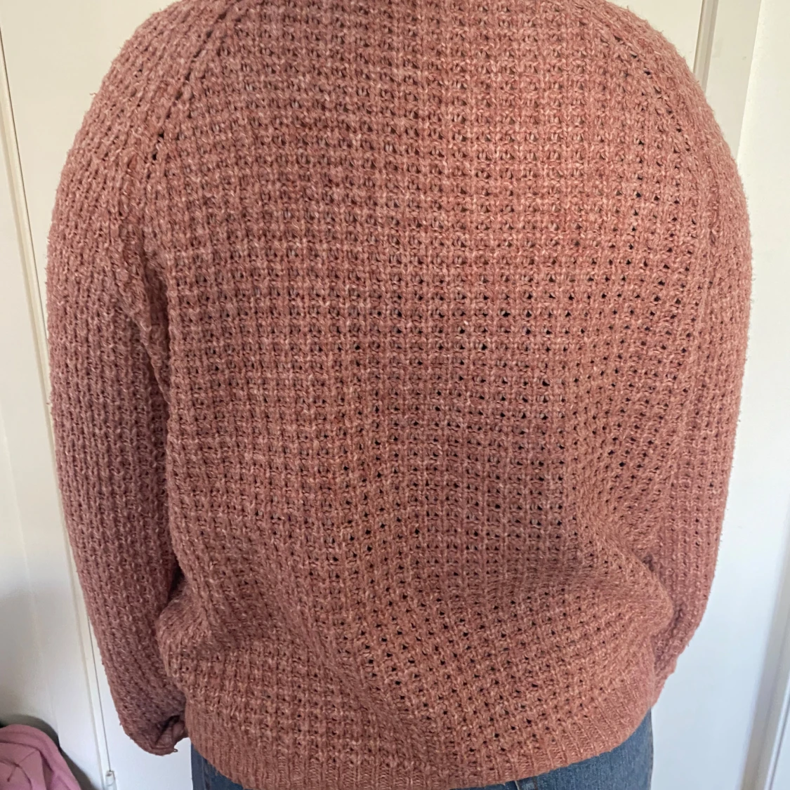 Stickad rosa tröja från 157 L - 1