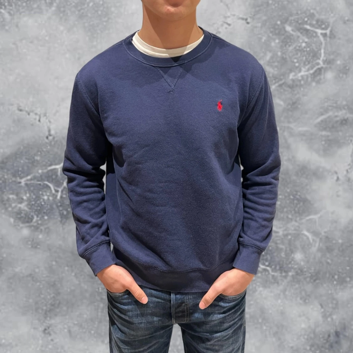 Ralph Lauren Tröja Navy Blå