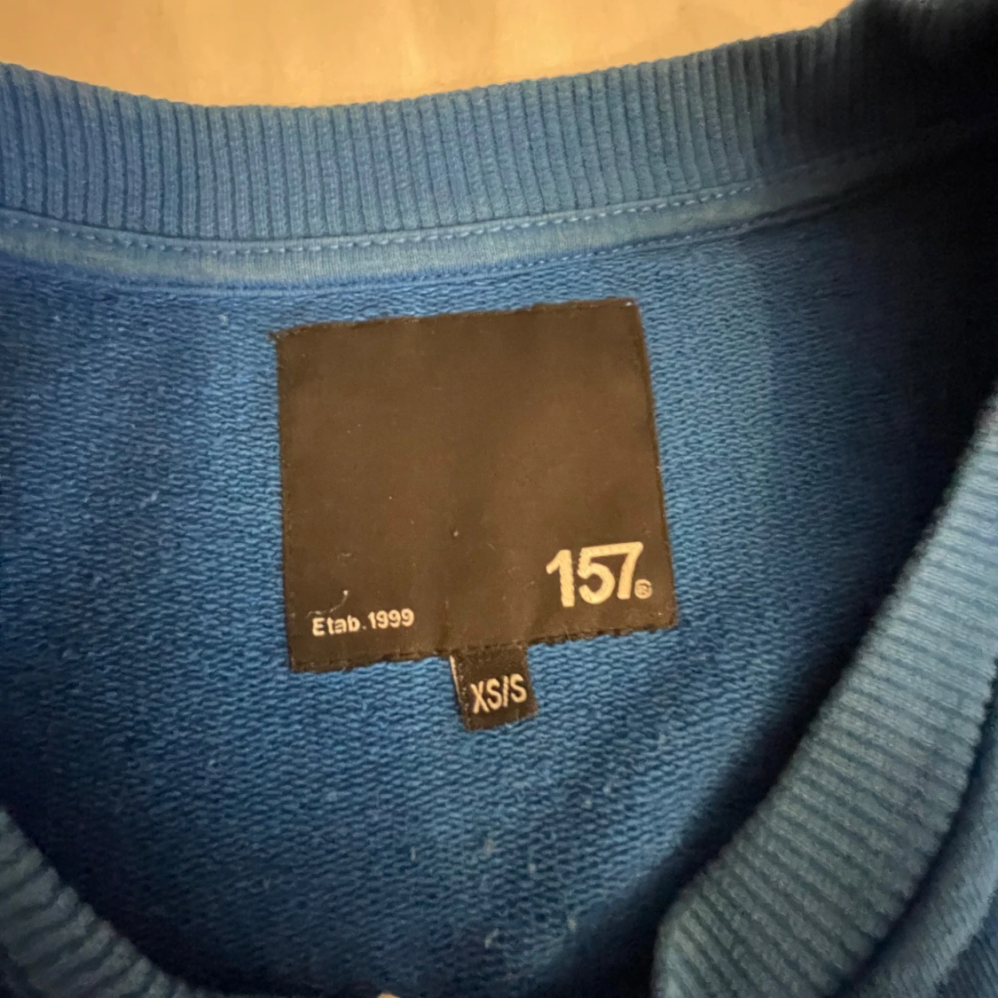 Blå sweatshirt från 157 XS/S - 1