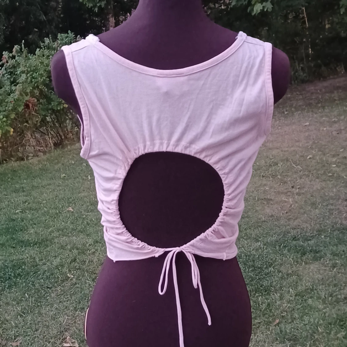 Ljusrosa croptop - 2