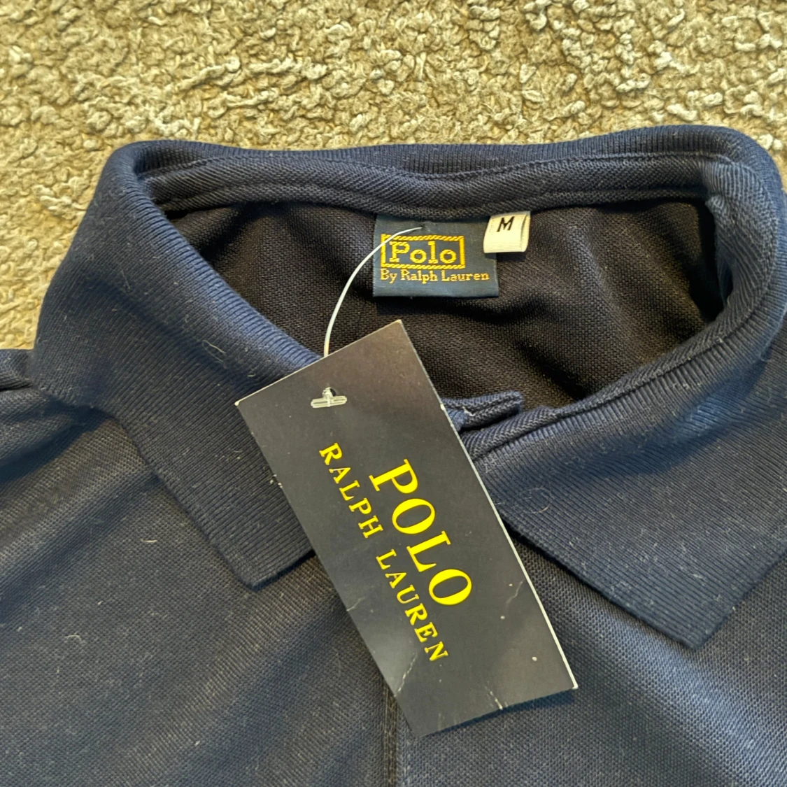 Mörkblå pikétröja från Polo Ralph Lauren - 1