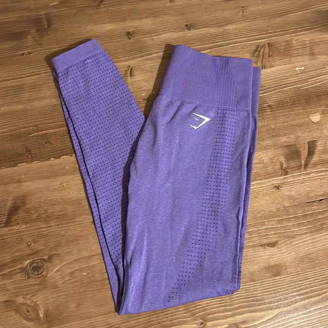 Lila seamless leggings från Gymshark