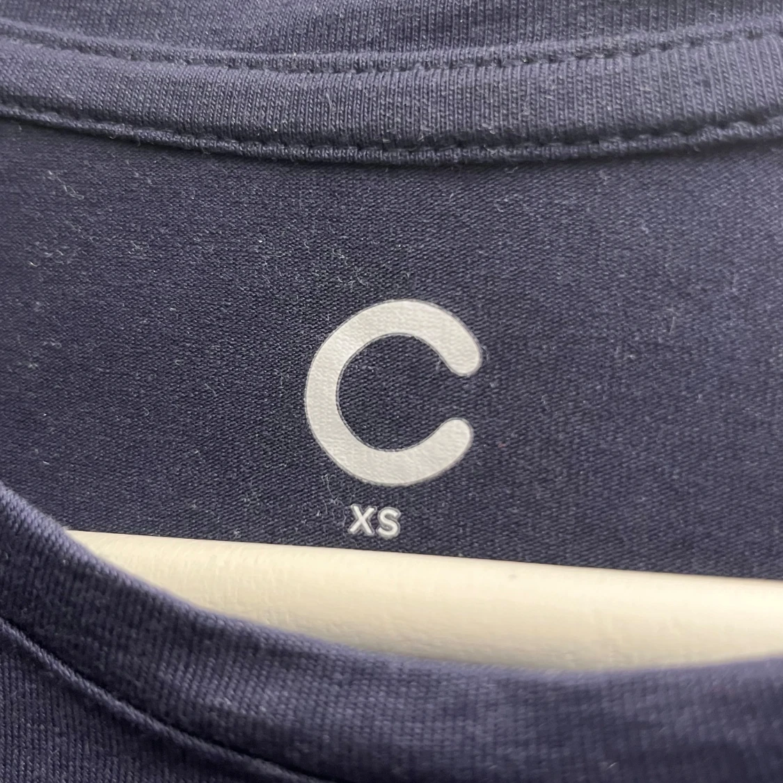 Långärmad marinblå tröja från Cubus - 2