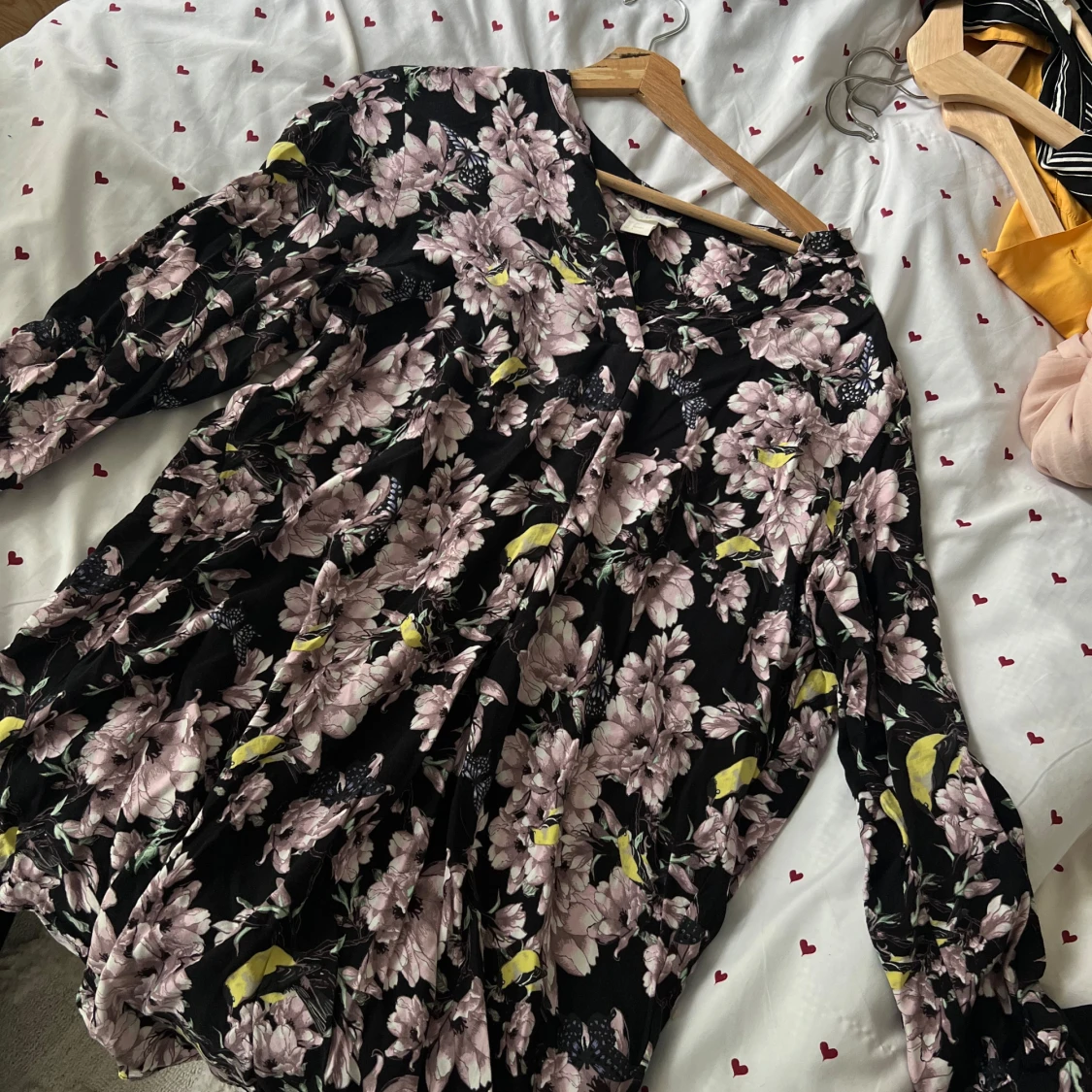 Sommrig blus med knappar