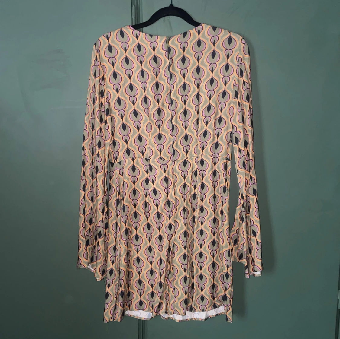 Mönstrad kortklänning från Pull&Bear - 1