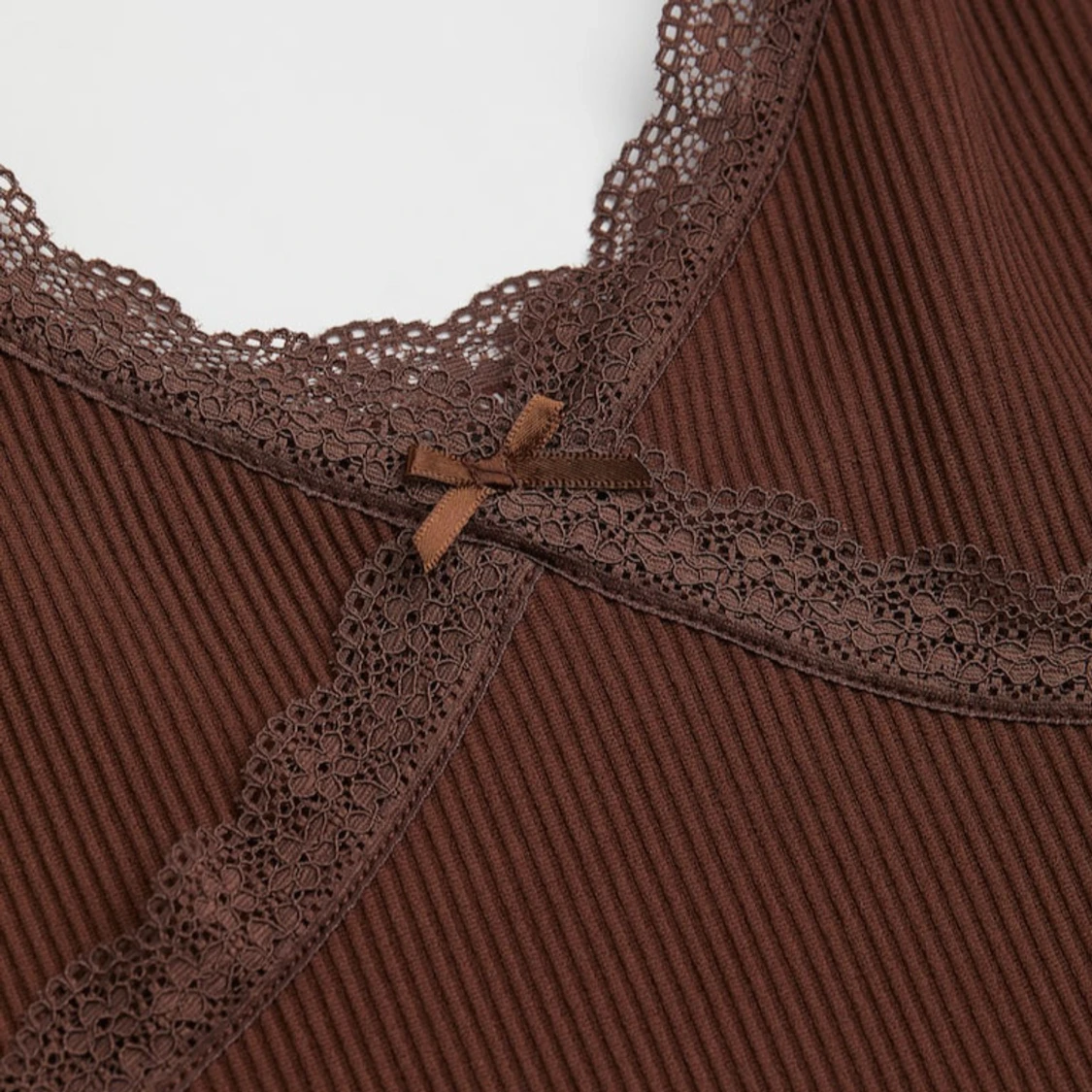 Chokladfärgad klänning - 1