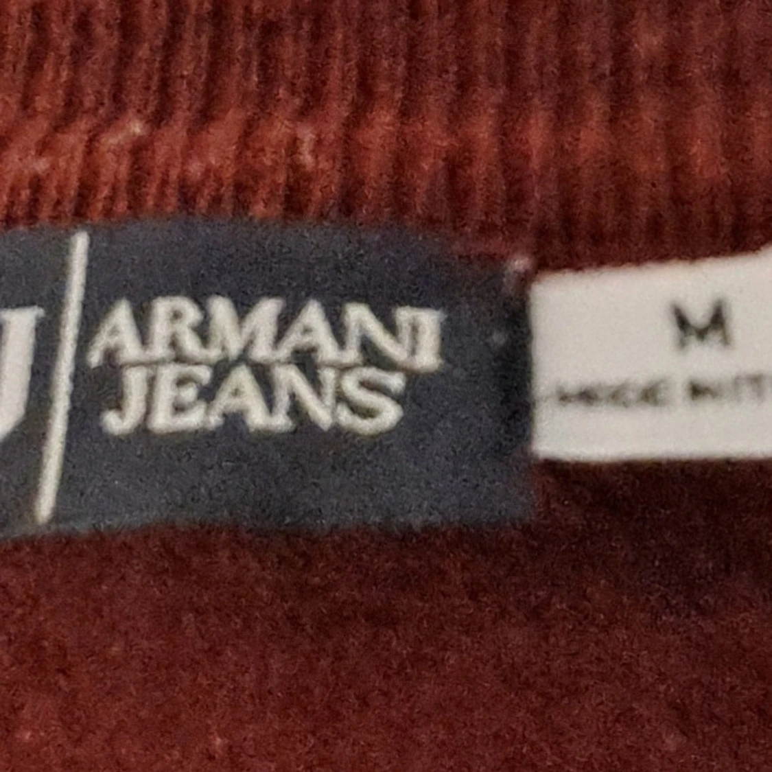 Vinröd stickad tröja  - 2