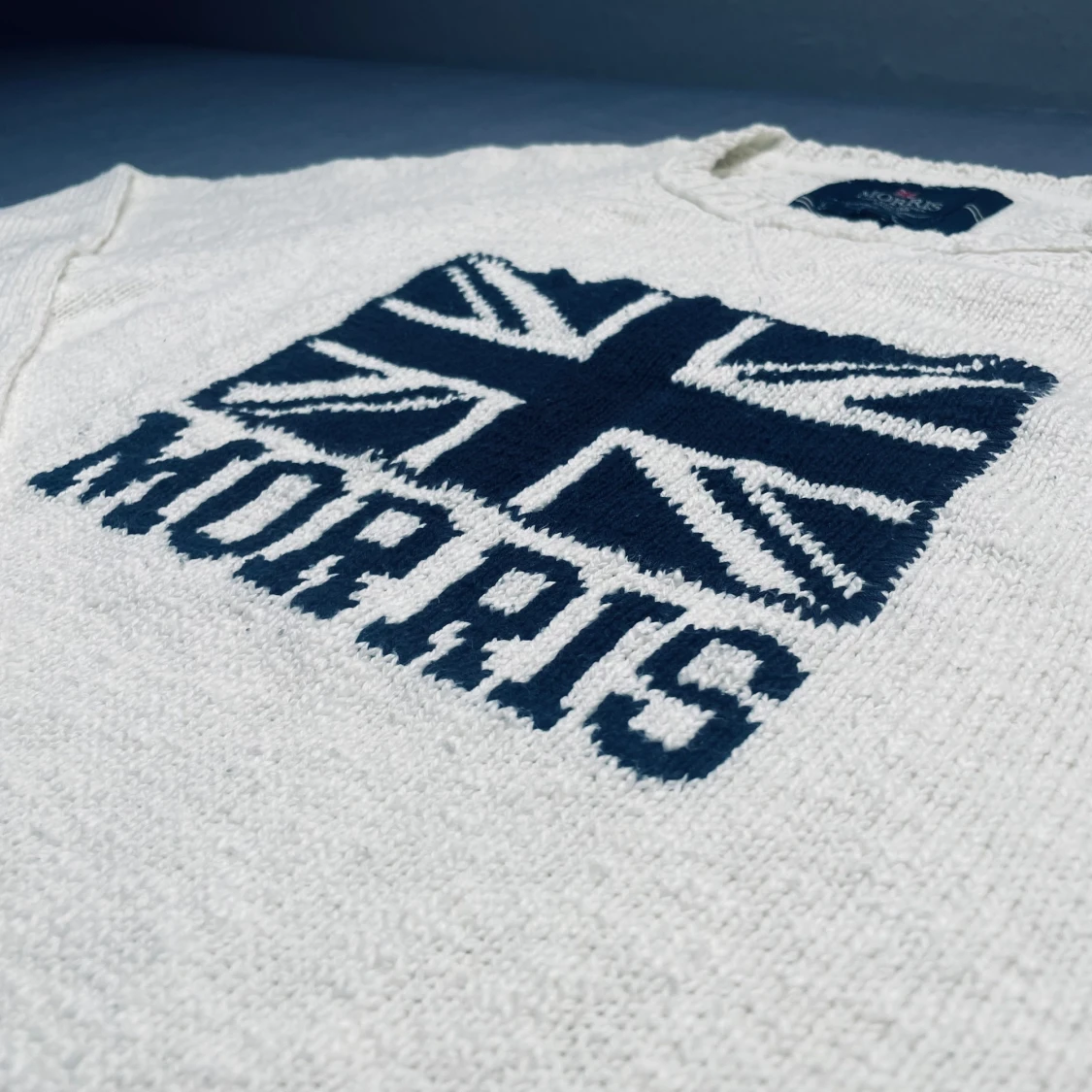 Vit stickad tröja från Morris  - 1