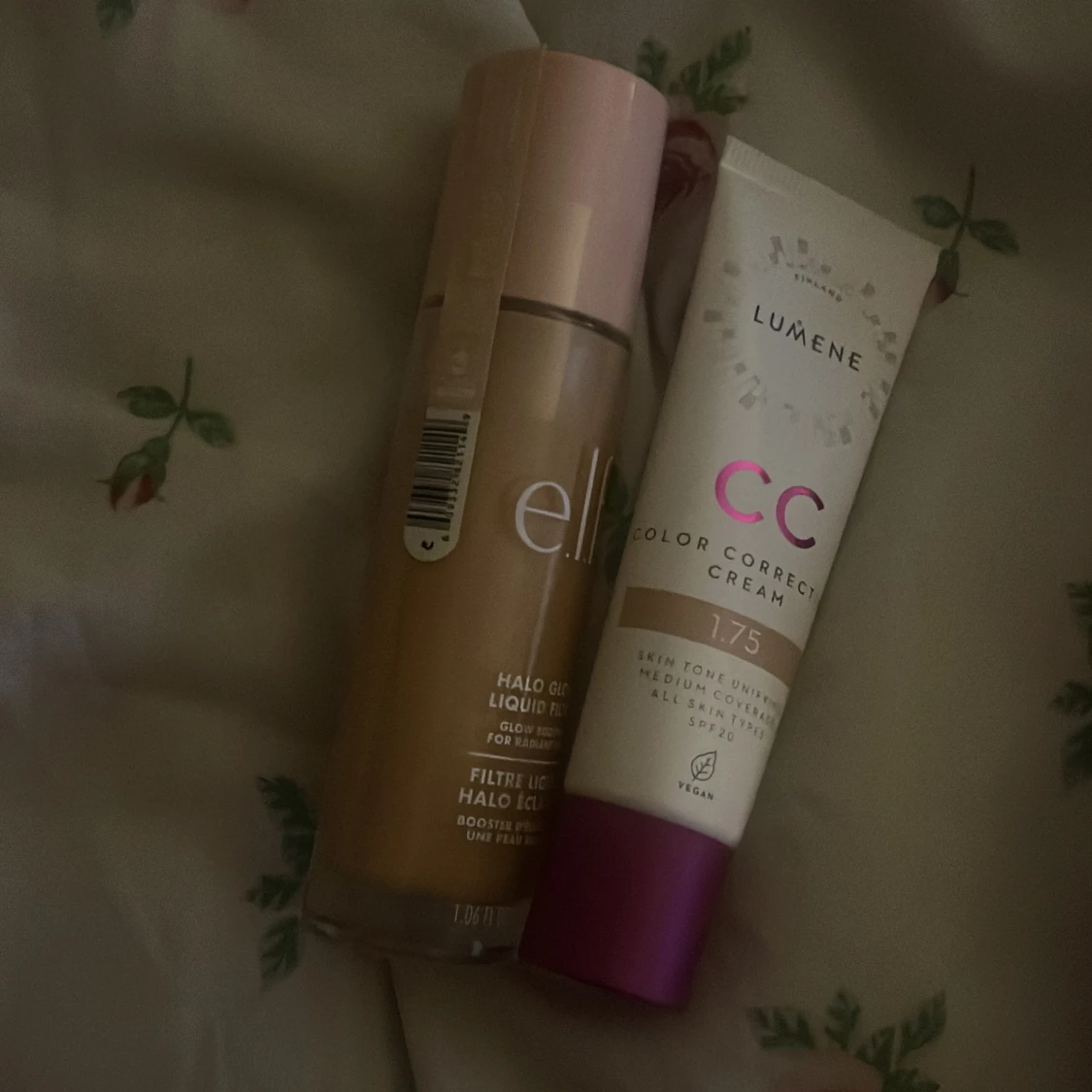 Lumene CC Cream & e.l.f. Halo Glow Liquid Filter - 4