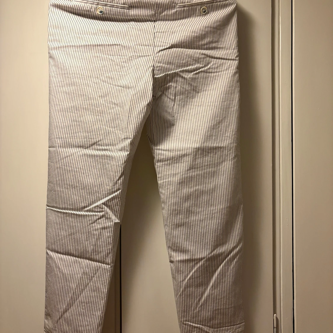 Randiga kostymbyxor från M&S - 4