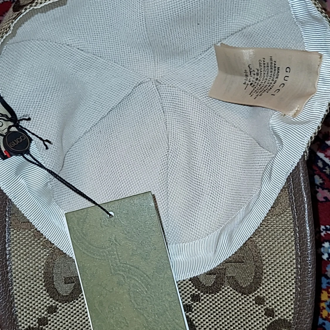 Beige keps från Gucci Jumbo GG - 1