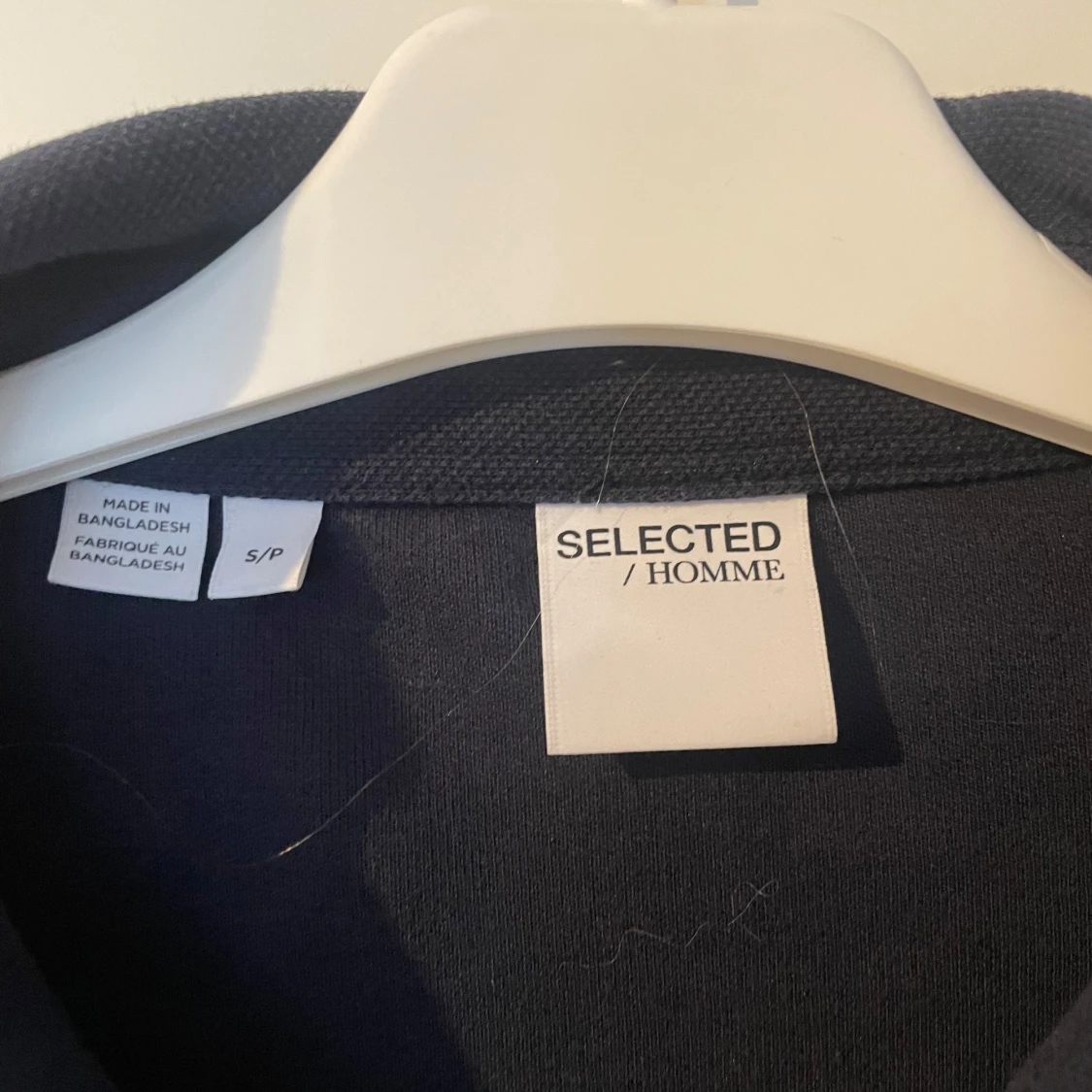 Mörkblå overshirt från Selected Homme - 2