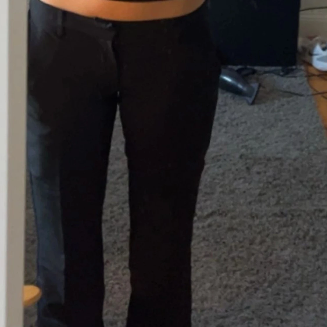 Svarta kostymbyxor - 91