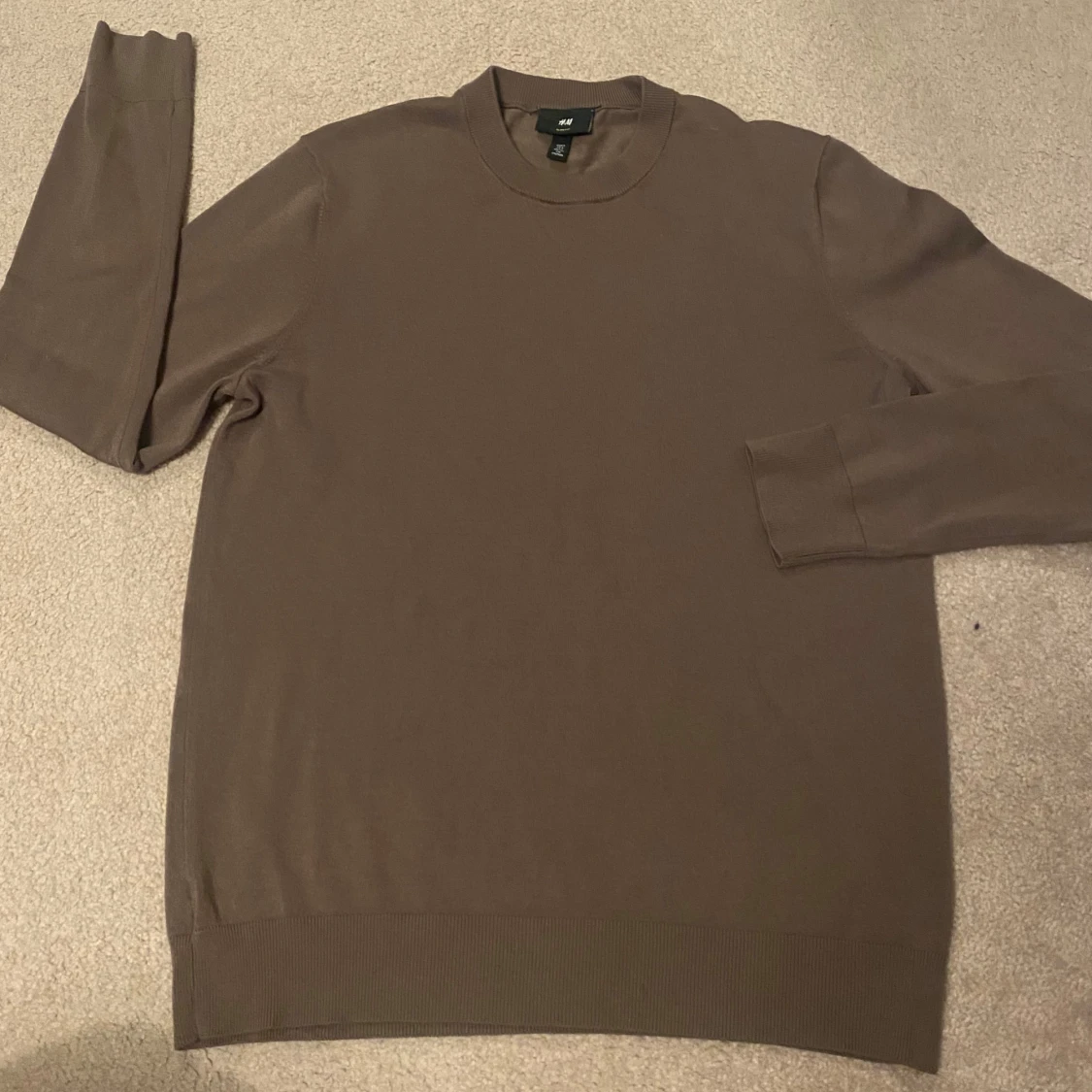 Brun bomullströja från H&M - 2