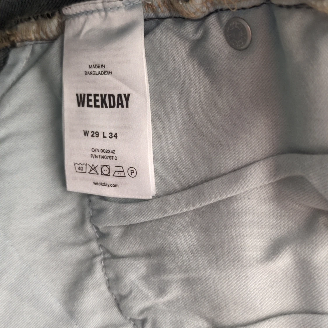 Weekday Flame jeans W29 L34 blå - 2