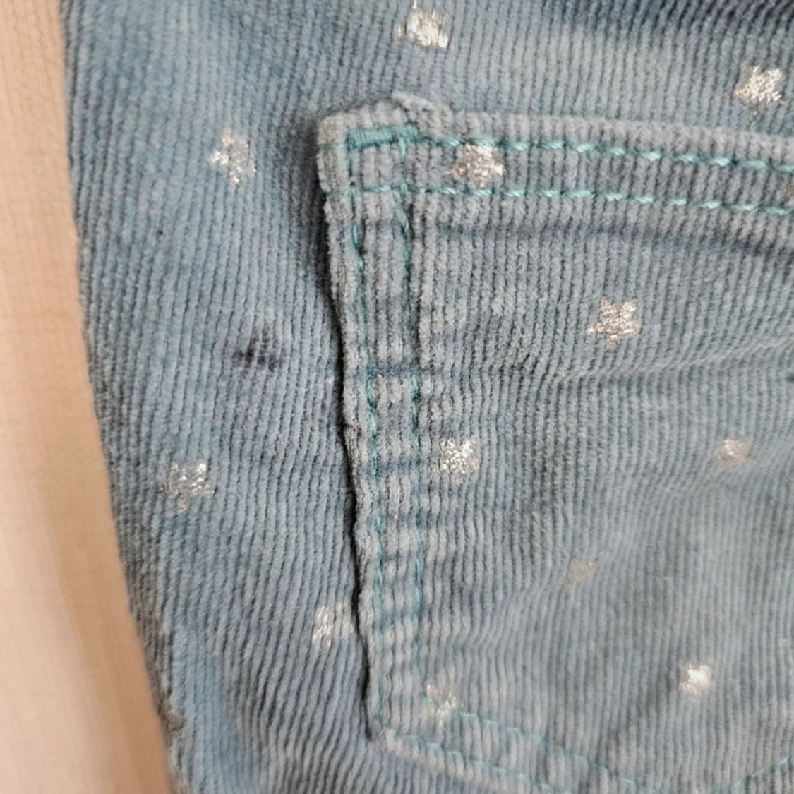 Blå byxor med små stjärnor 122 - 3