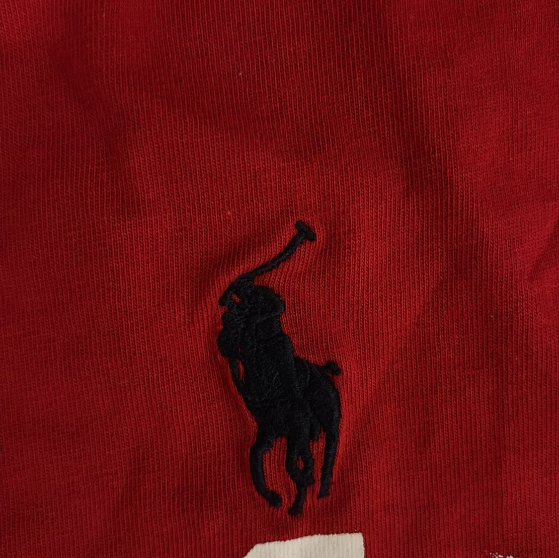 Röd Polo Ralph Lauren t-shirt USA - 2