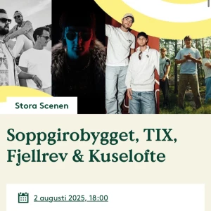 Soppgirobygget, TIX, Fjellrev & Kuselofte biljett Liseberg - Vit t-shirt med rund hals och kort ärm från Fjellrev. Klassisk passform och diskret logga på bröstet. Perfekt basic-plagg att matcha med jeans eller shorts. Enkel och stilren design som funkar året runt.