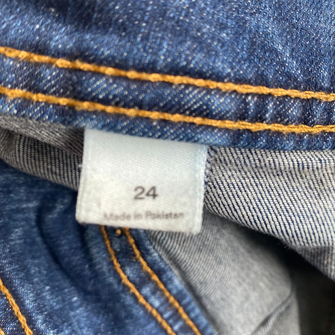 Blå lowwaist bootcut jeans - 2