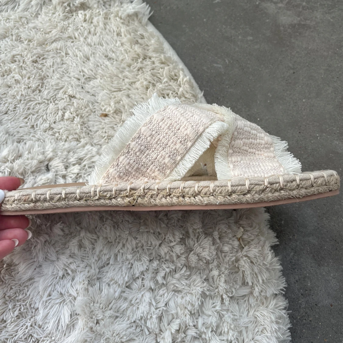 Fina sandaler med fransar från H&M - 1