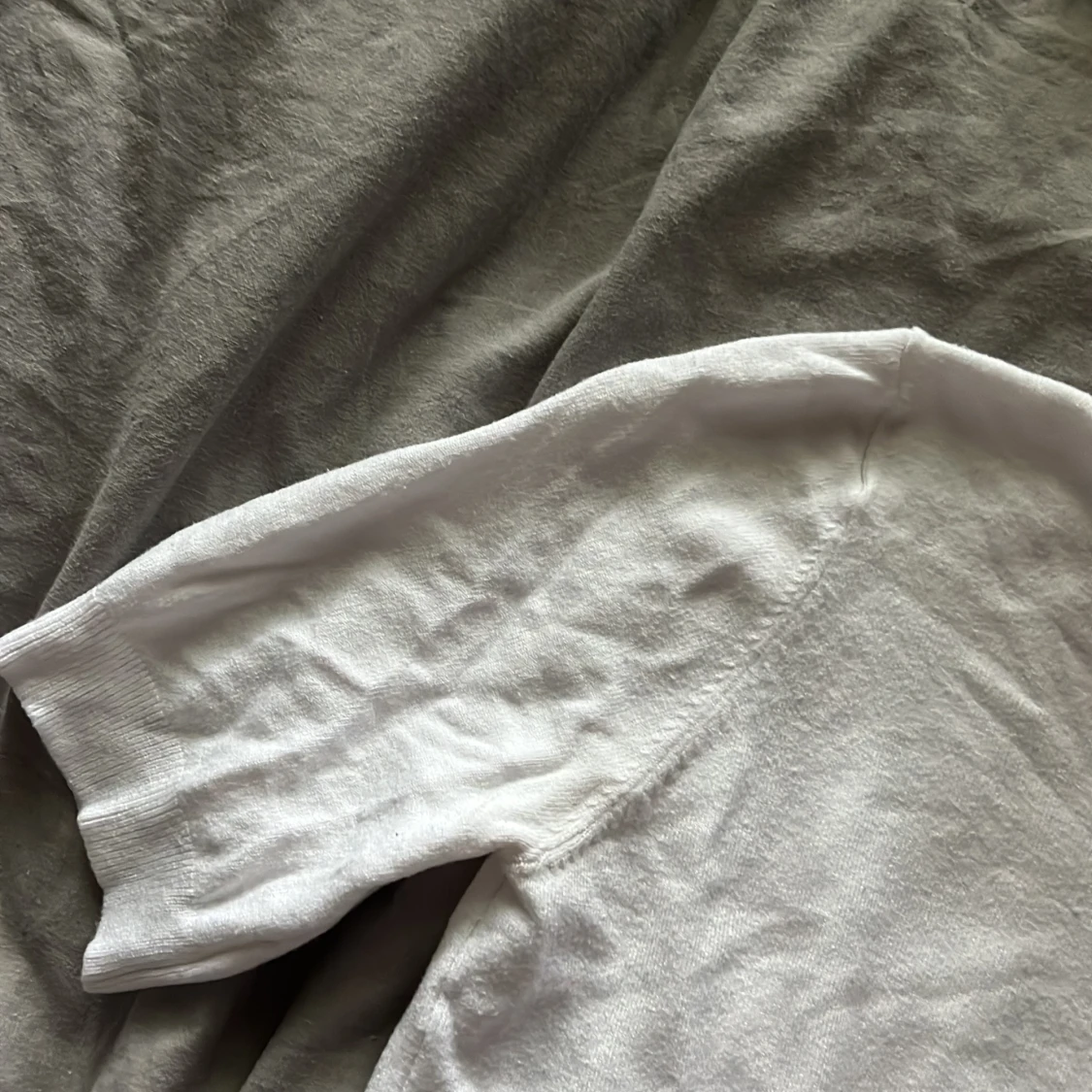 Vit kortärmad tröja från Zara - 1