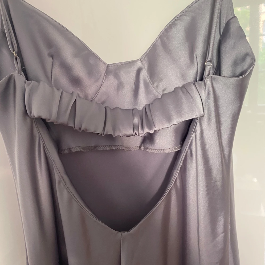 Grå långklänning från Zara - 2