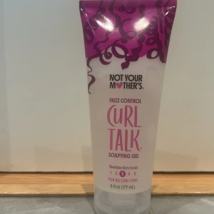 Curl Talk Sculpting Gel - Styling gel för lockigt hår från Not Your Mothers med flexibel stadga. Ca 80 % av produkten kvar.