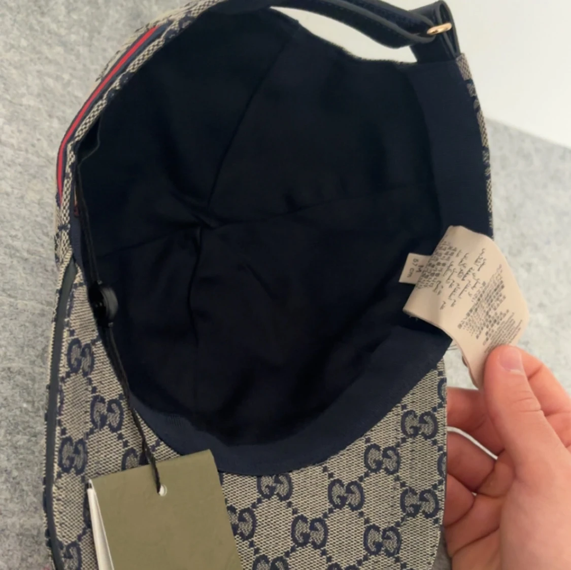 Beige gucci keps - 4