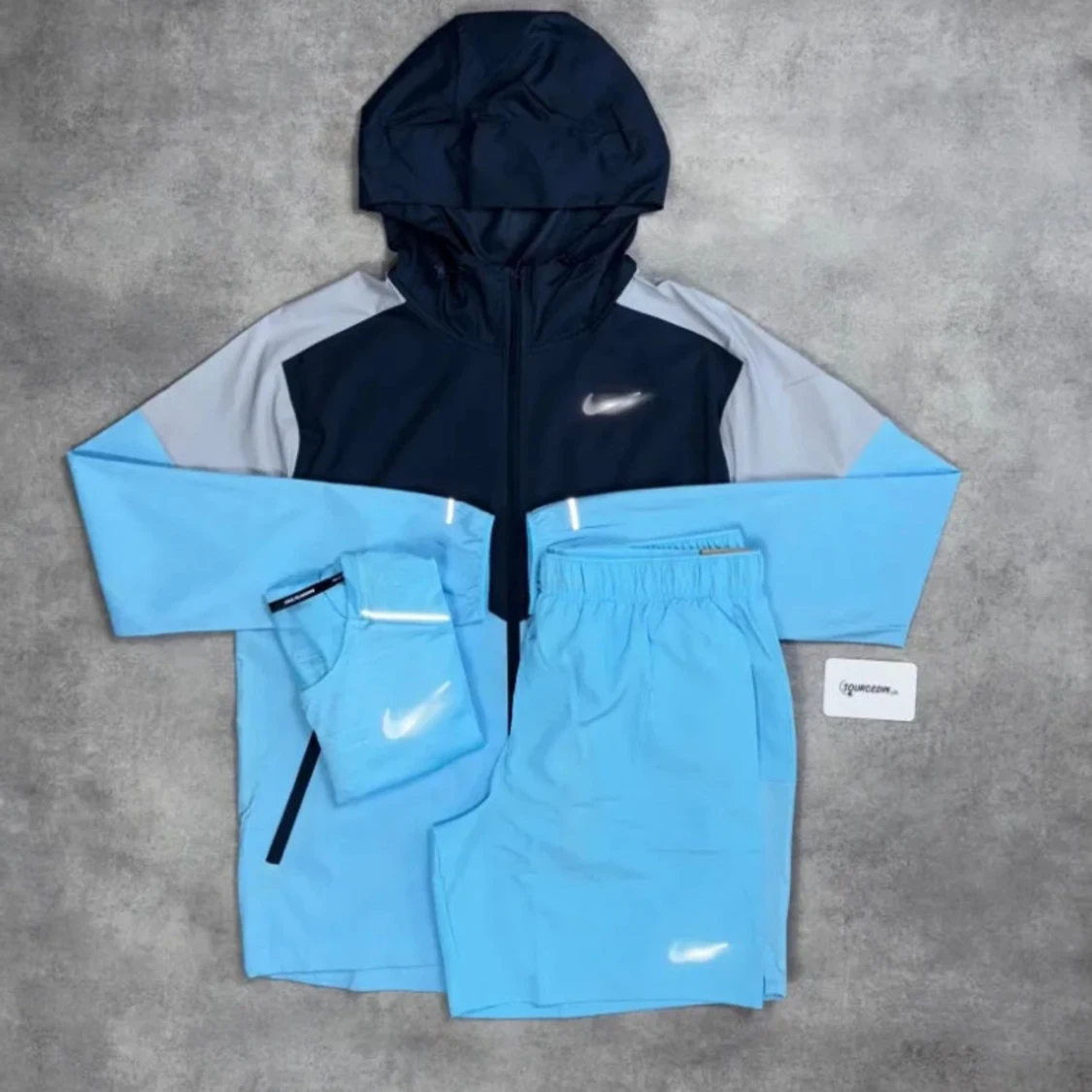 Nike miler blå set 3-piece