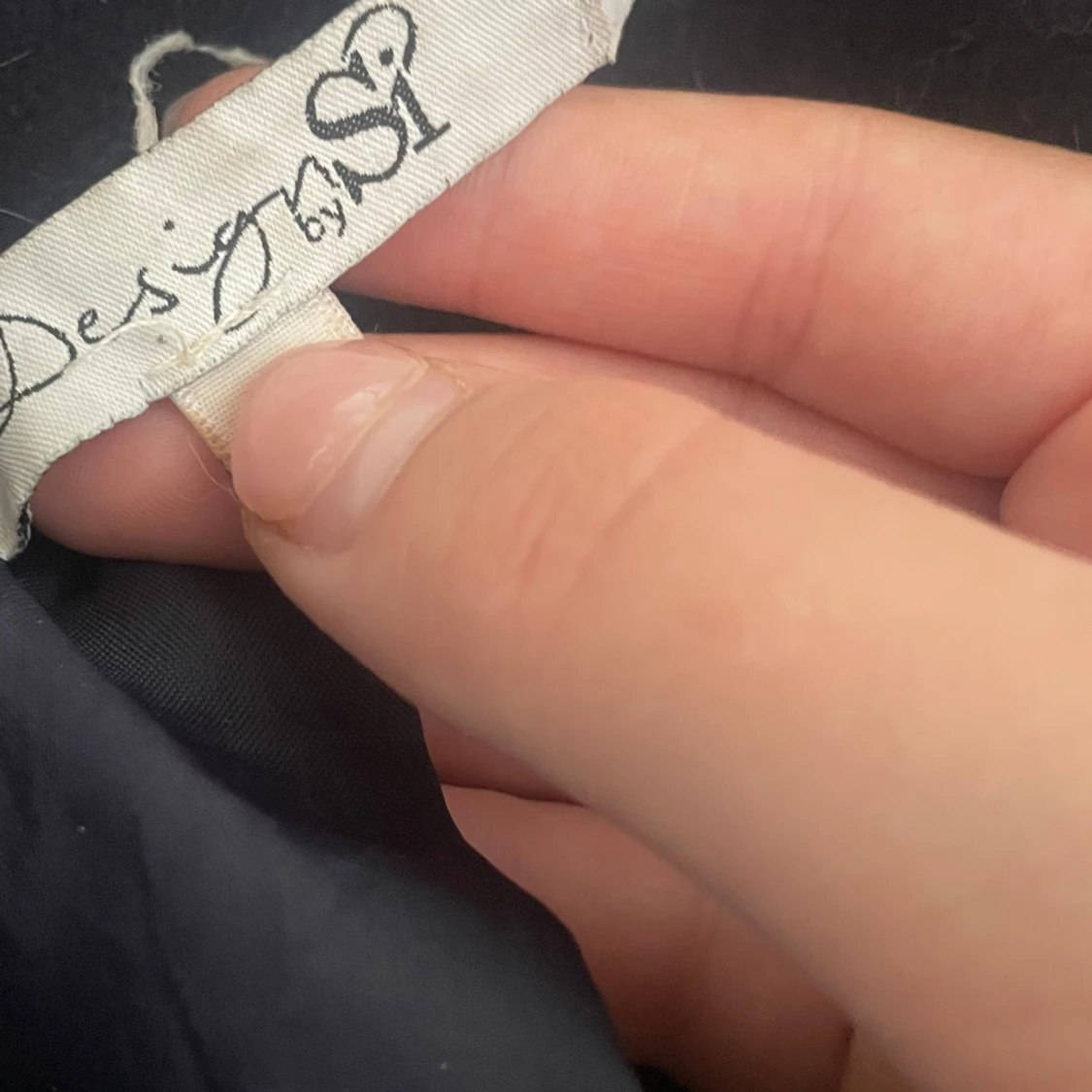 Mörkblå kappa från Design by Si - 2