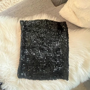 Bandeau - Säljer denna glittriga bandeau som är perfekt till fest. Köpte här på Plick för ett tag sedan men den har tyvärr inte kommit till användning och därför säljer jag. Står ingen storlek i men skulle säga att den passar XS-M då den är väldigt stretchig och formar sig runt kroppen. Tveka inte att lägga prisförslag och ställ gärna frågor om det är något ni undrar over