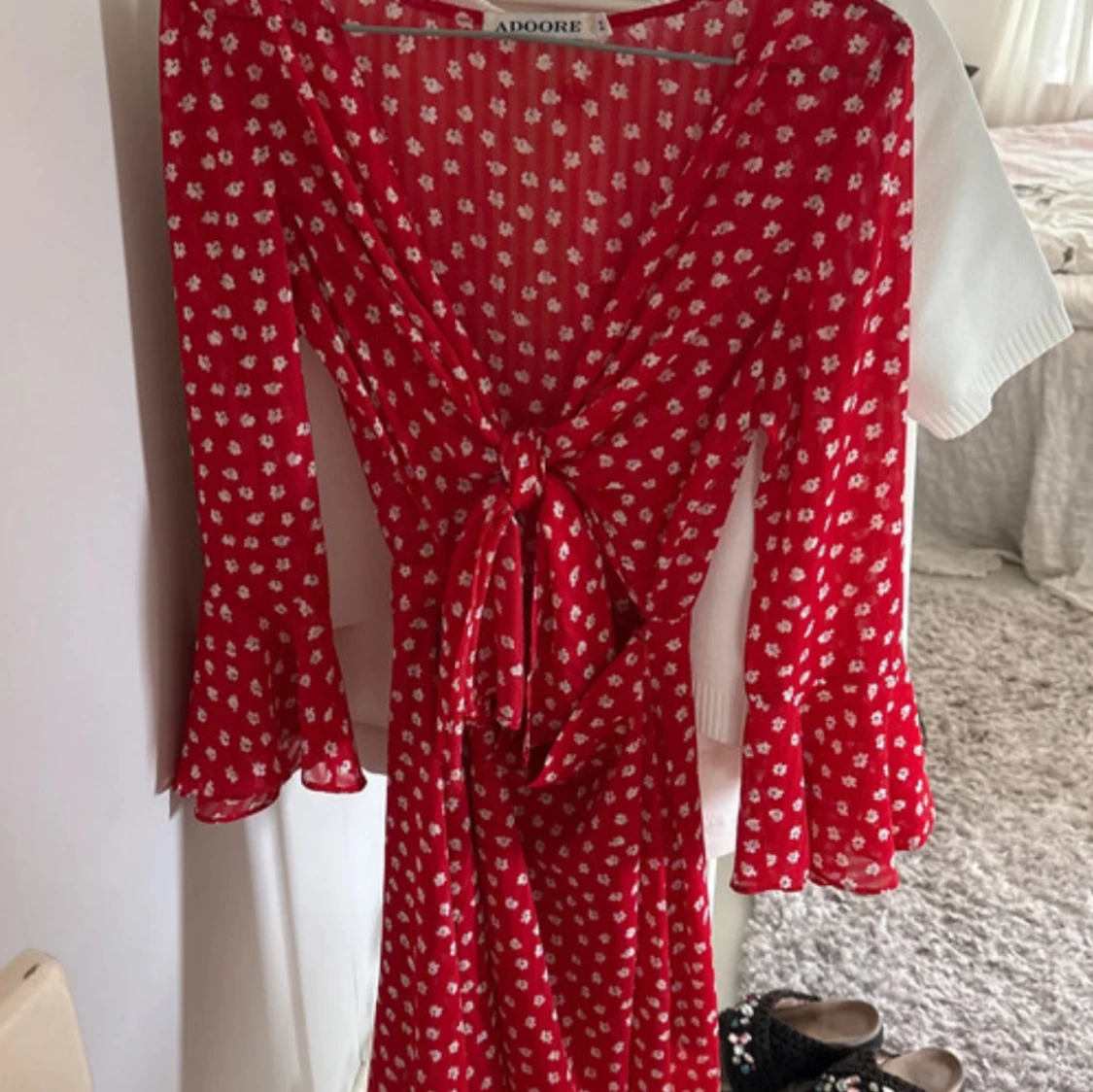 Röd klänning från Adoore - 2
