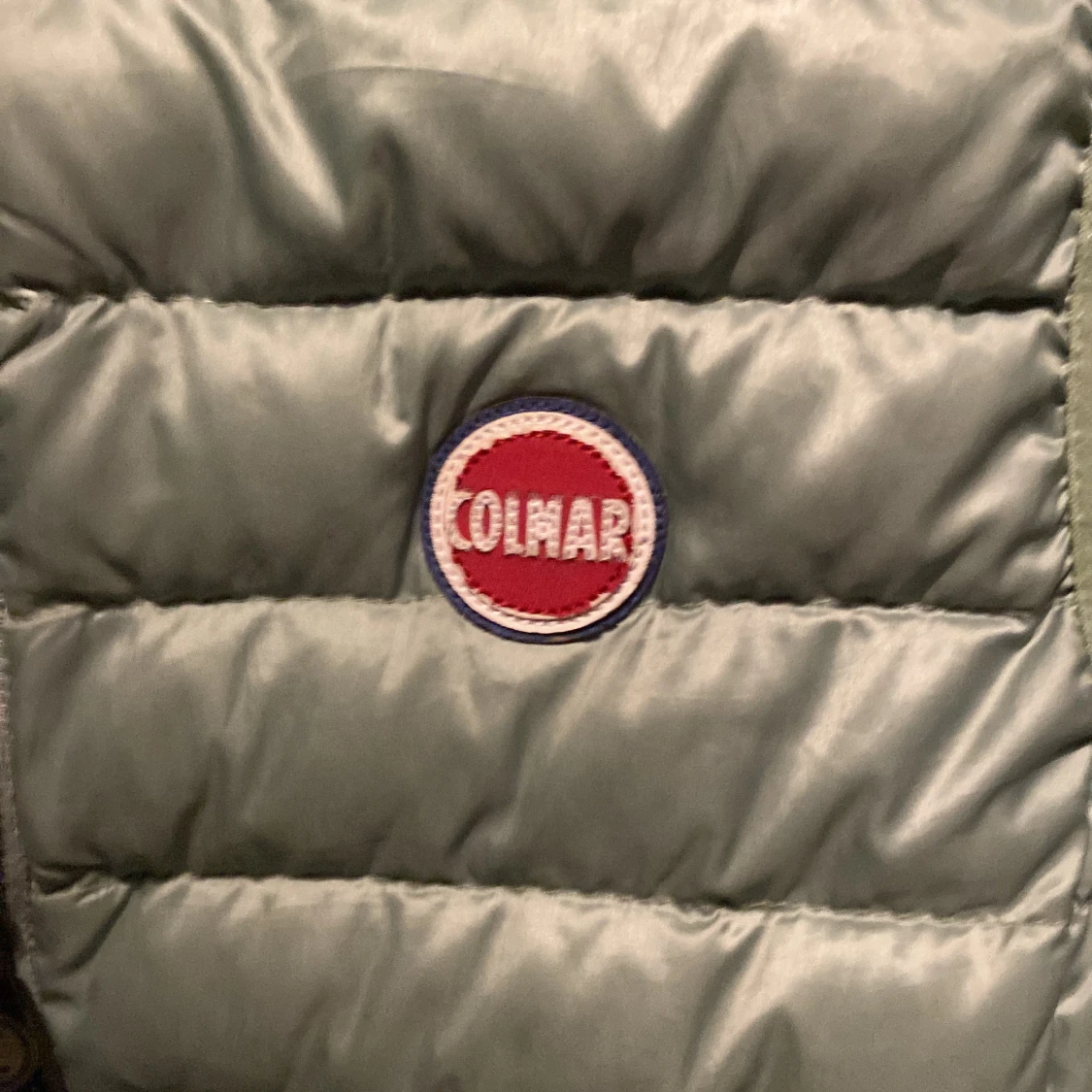 Grön dunväst från Colmar - 2