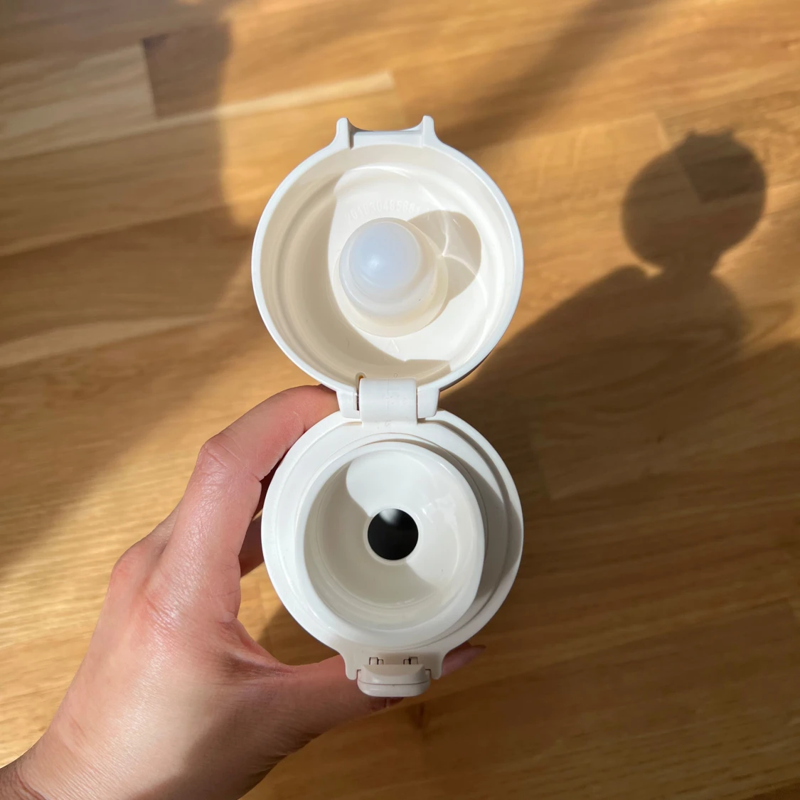 Vit termosmugg med björn motiv - 2