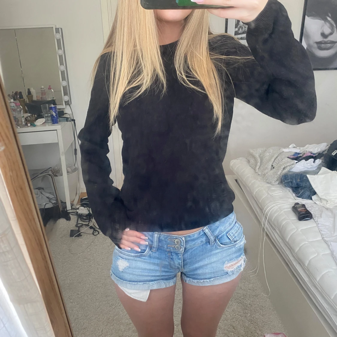 Snygg stickad tröja