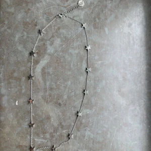 Edblad halsband med stjärnor - Säljer ett Edblad halsband i silverfärg med små stjärnor längs hela kedjan. Knappt använt🥰