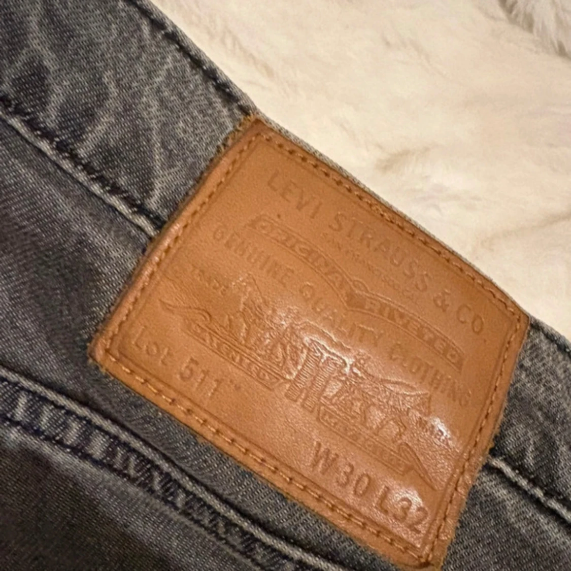 Grå Levi's 511 jeans - 3