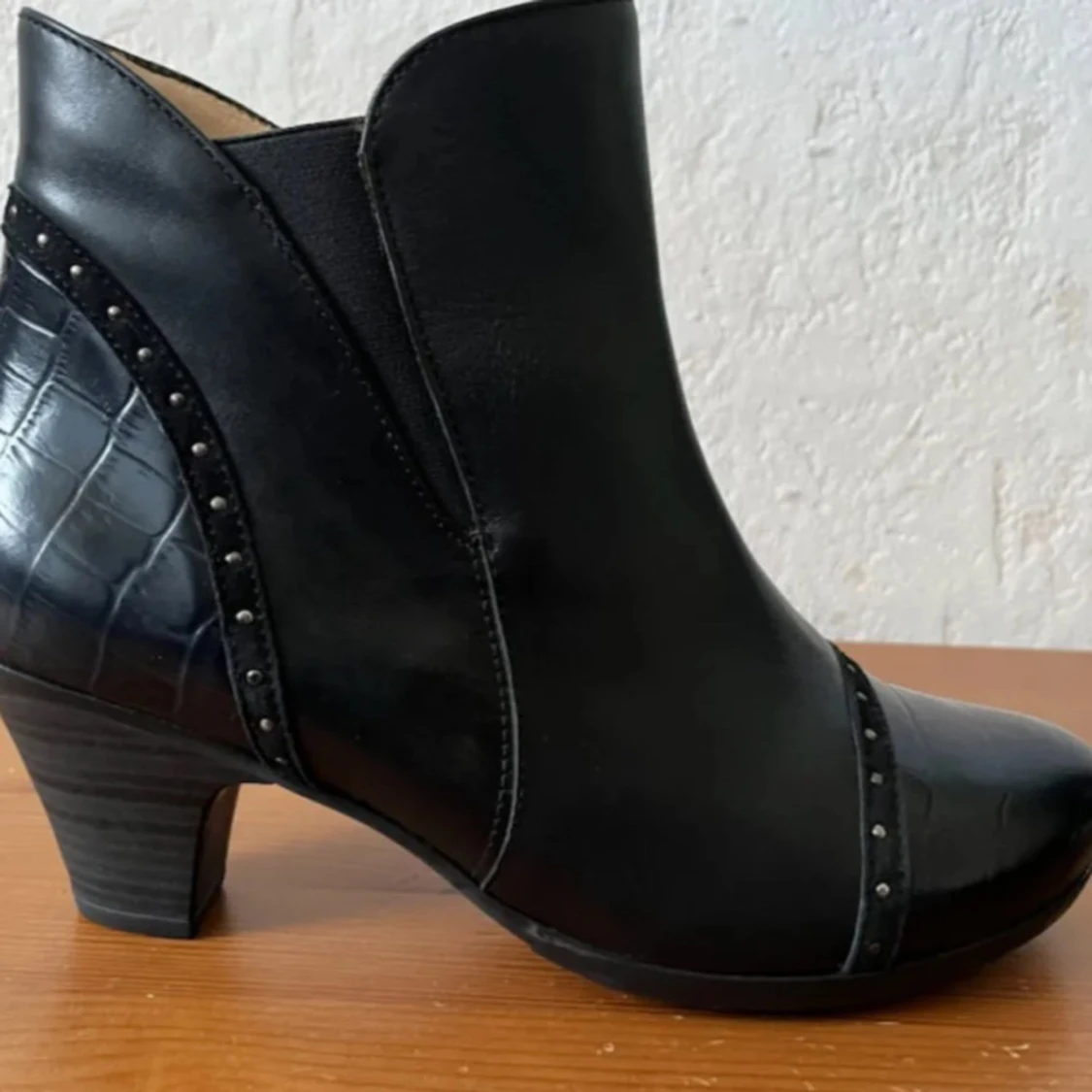 Svarta boots klackskor från Cinnamon - 1