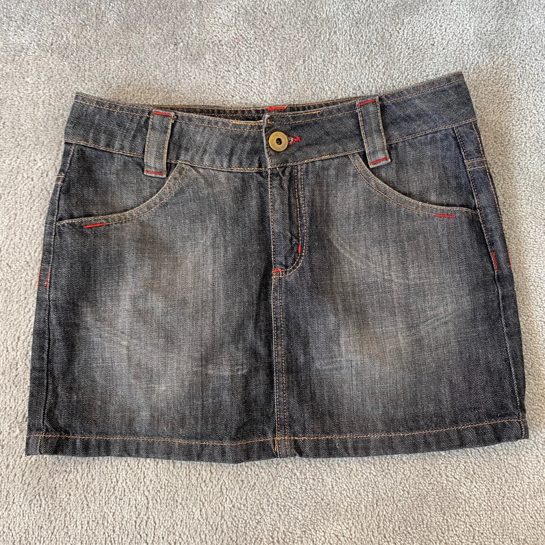 Y2k Jeanskjol från Miss P