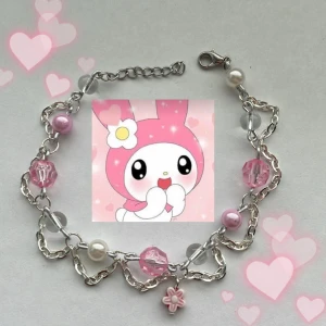 My Melody inspirerat armband - Handgjort armband inspirerat av My Melody🌸💕